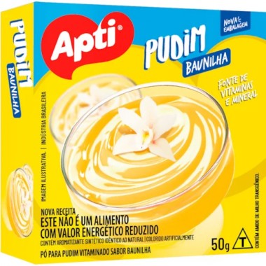PUDIM APTI BAUNILHA 50G