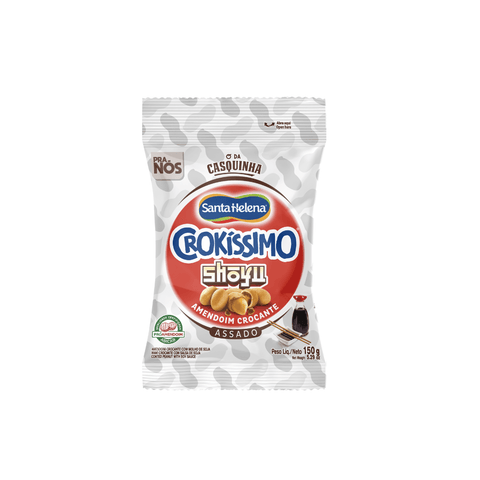 AMENDOIM STA HELENA CROKISSIMO 150G SHOYU