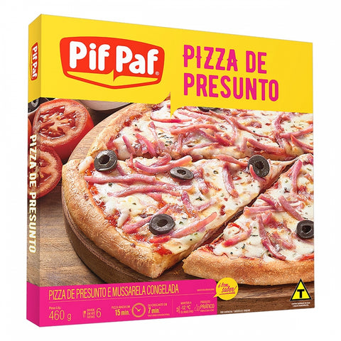 PIZZA PIF PAF DE PRESUNTO MUSSARELA 460G