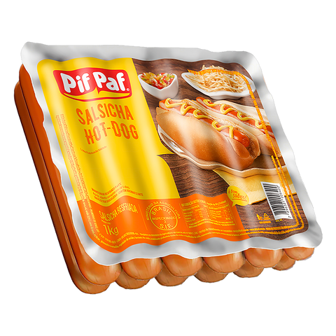 SALSICHA PIF PAF HOT DOG RESF 1kg