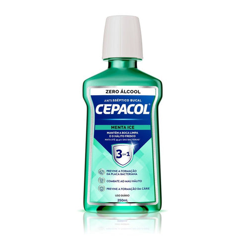 ANTISSEPTICO CEPACOL 250ML MENTA ICE
