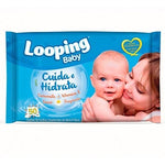 TOALHA UMEDECIDA LOOPING BABY CAMOMILA C/48