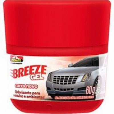 ODORIZADOR PROAUTO GEL 60G CARRO NOVO