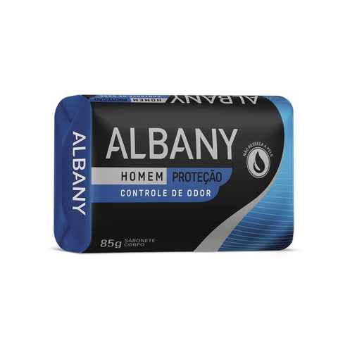 SABONETE ALBANY HOMEM PROTECAO CONTROLE ODOR 85g