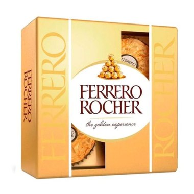 BOMBOM FERRERO ROCHER C/4 50g