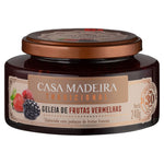 GELEIA CASA MADEIRA TRADICIONAL FRUTASVERMELHAS 240G