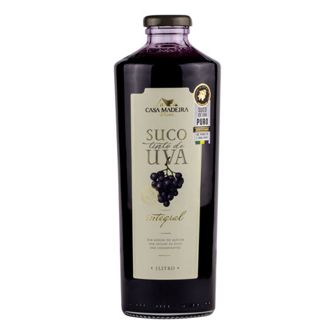 SUCO UVA CASA  MADEIRA TINTO INTEGRAL VD 1LT