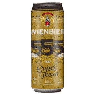 CERVEJA WIENBIER 555 SUPER PILSEN 710ml