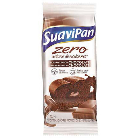 BOLO SUAVIPAN 40g ZERO CHOCOLATE