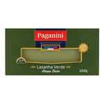 LASANHA PAGANINI VERDE 200G GRANO DURO