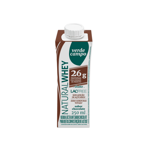 SHAKE VERDE CAMPO NATURAL WHEY 26 CAPUCCINO 250ml