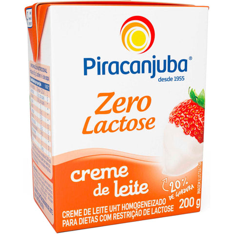 CREME DE LEITE PIRACANJUBA S/LACTOSE TP 200G