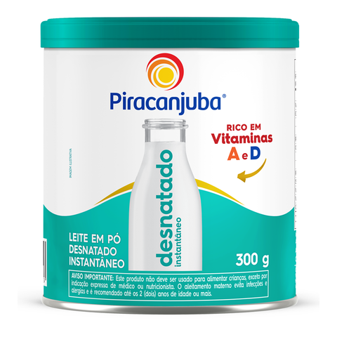 LEITE PO PIRACANJUBA DESNAT LT 300G