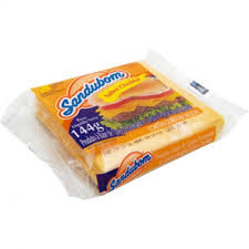 QUEIJO PROCESSADO SANDUBOM FAT CHEDDAR 120g