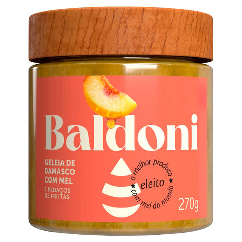 GELEIA BALDONI C/MEL 270G DAMASCO