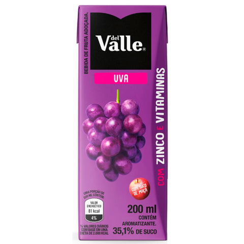 SUCO DEL VALLE 30% UVA TP 200ml