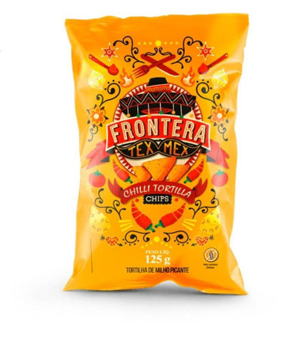 BISCOITO FRONTERA TORTILHA MILHO PICANTE 125g