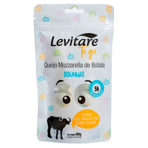 QUEIJO MOZ BUF LEVITARE BOLINH 100G