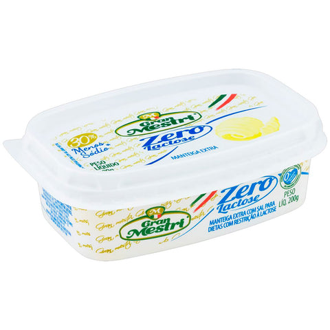 MANTEIGA GRAN MESTRI ZERO LACTOSE P