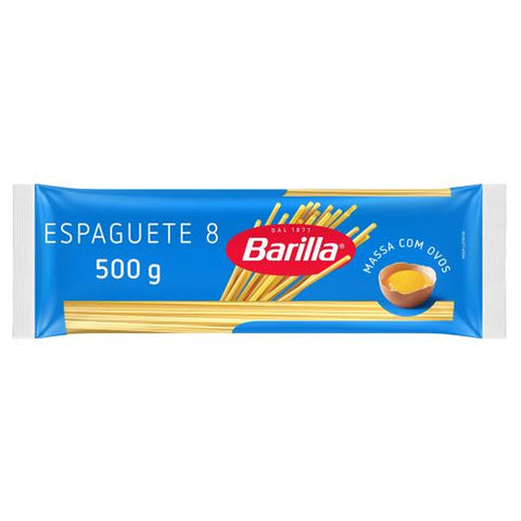 MASSA BARILLA OVOS ESPAGUETE 8 500G