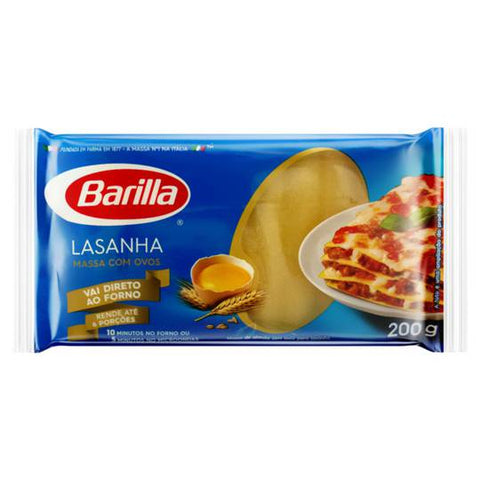 MASSA LASANHA BARILLA OVOS 200g