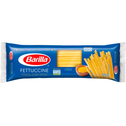 MACARRAO BARILLA OVOS FETTUCCINE LONGO 500g