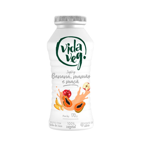 IOGURTE VIDA VEG COCO BANANA MAMAO MACA 170g