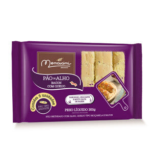 PAO DE ALHO MENCUCINI RECHEIO 300G BACON QUEIJO
