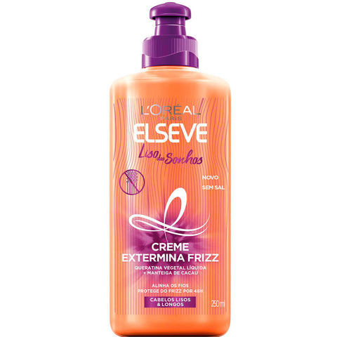CREME PENTEAR ELSEVE 250ml LISO DOS SONHOS
