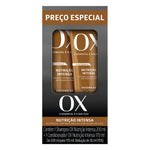KIT SHAMPOO + CONDICIONADOR OX NUTRE 545ml
