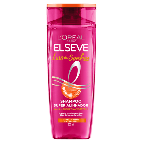 SHAMPOO ELSEVE 200ml LISO SONHO FRIZ