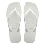 HAVAIANAS SLIM SQUARE BRANCO 39/40