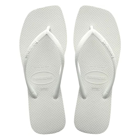 HAVAIANAS SLIM SQUARE BRANCO 39/40