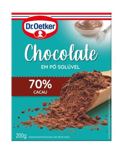 CHOCOLATE PO DR OETKER 70% CACAU 200g