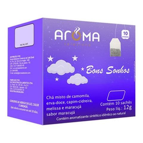 CHA AROMA BONS SONHOS C/10 12g