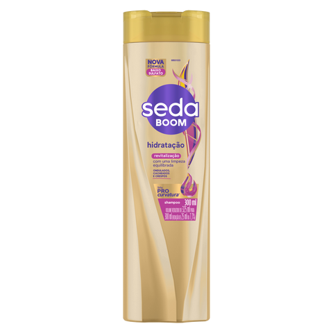 SHAMPOO SEDA BOOM HIDRATACAO PRO CURVATURA  300ml