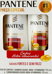 KIT SHAMPOO E CONDICIONADOR PANTENE CACHOS HIDRA VIT 525ml