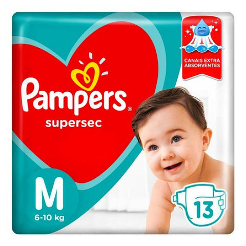 FRALDA PAMPERS SUPERSEC M C/13
