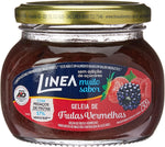 GELEIA LINEA SUCRALOSE ZERO FRUTAS VERMELHAS 230g