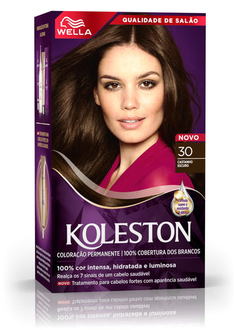 TINTA KOLESTON 30 CASTANHO ESCURO