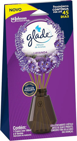 ODORIZADOR GLADE DIFUSOR LAVANDA 100ml