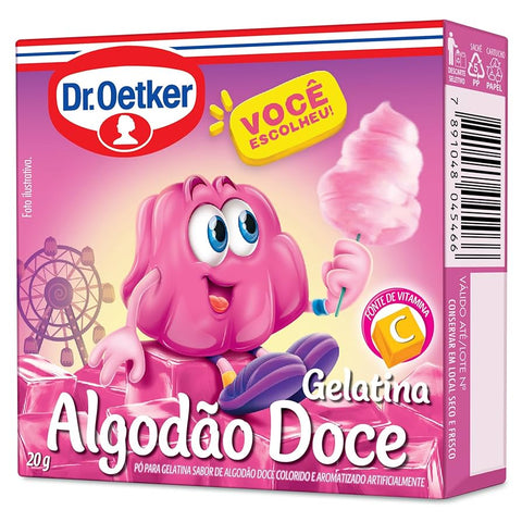 GELATINA DR OETKER 20g ALGODAO DOCE