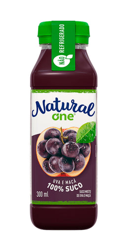 SUCO NAT ONE UVA MACA 300ml