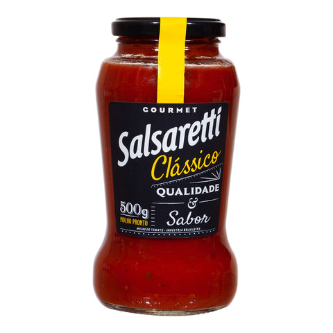 MOLHO TOMATE SALSARETTI GOURMET CLASSICO 500g