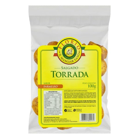 TORRADA FLORIO PARMESAO 100g