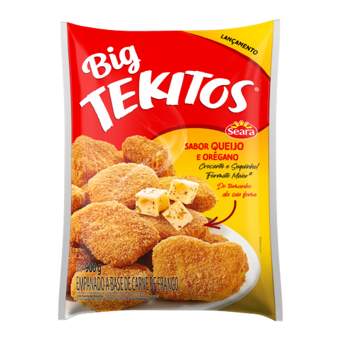 BIG TEKITOS SEARA QUEIJO OREGANO 900g