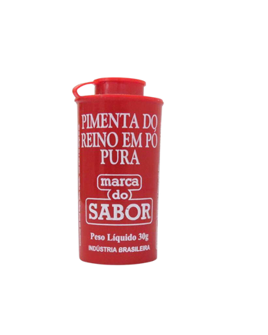 CONDIMENTO MARCA SABOR PIMENTA REINO PRETA PO 30G