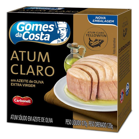 ATUM GOMES DA COSTA SOLIDO AZEITE EXTRA VIRGEM 170g