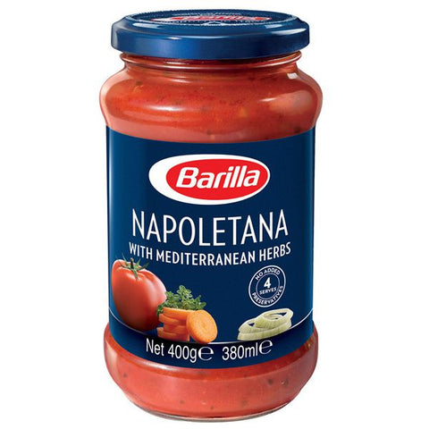 MOLHO TOMATE BARILLA NAPOLETANA VD 400g