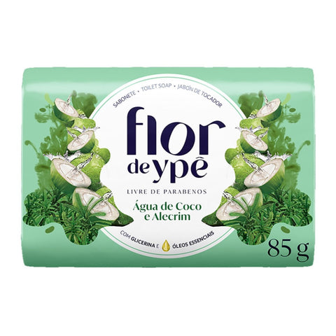 SABONETE FLOR DE YPE AGUA DE COCO ALECRIM 85g